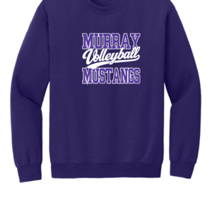 Murray Mustangs Volleyball - Crewneck Sweatshirt