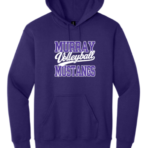 Murray Mustangs Volleyball - Heavy Blend Hooded Sweatshirt