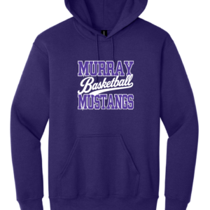 Murray Mustangs Basketball - Heavy Blend Hooded Sweatshirt