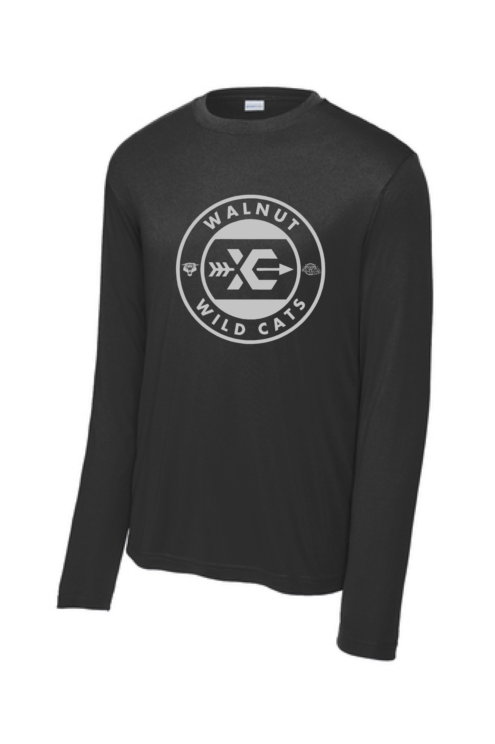 Walnut Wild Cats XC - Long Sleeve PosiCharge Competitor Tee - Image 16