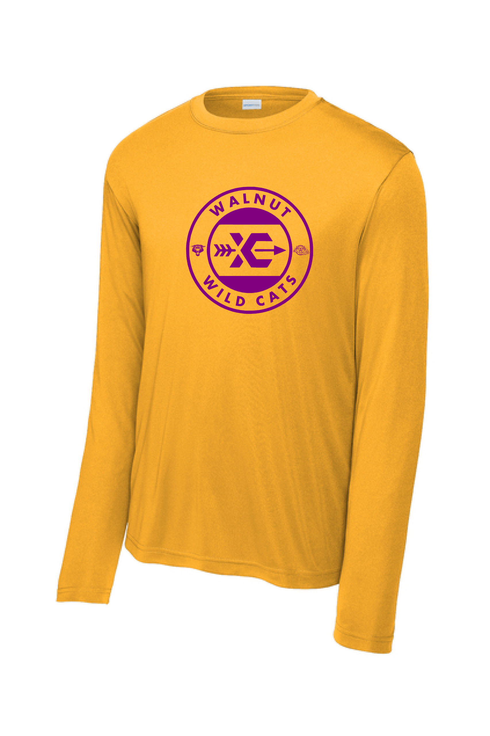 Walnut Wild Cats XC - Long Sleeve PosiCharge Competitor Tee - Image 15