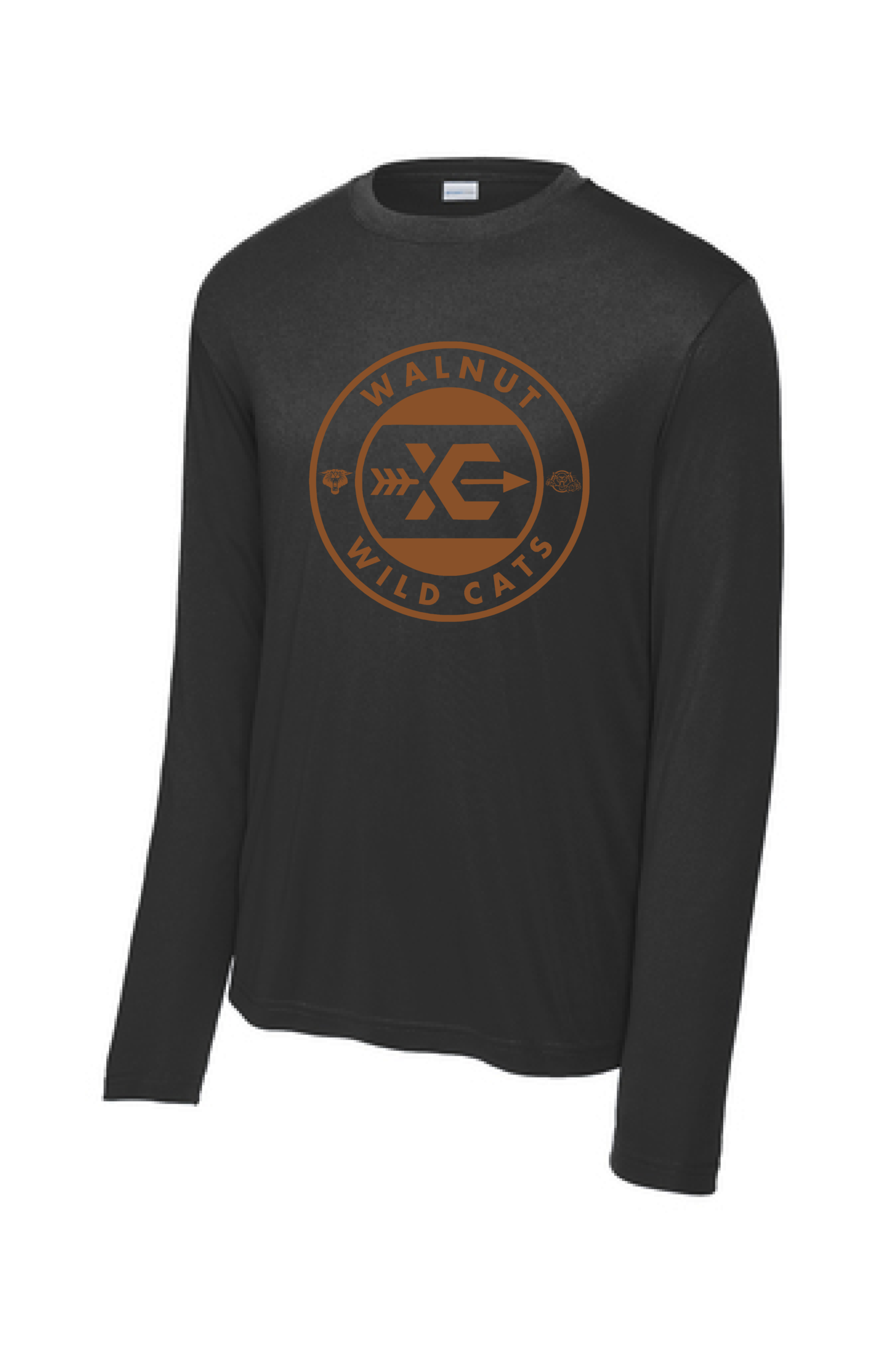 Walnut Wild Cats XC - Long Sleeve PosiCharge Competitor Tee - Image 8