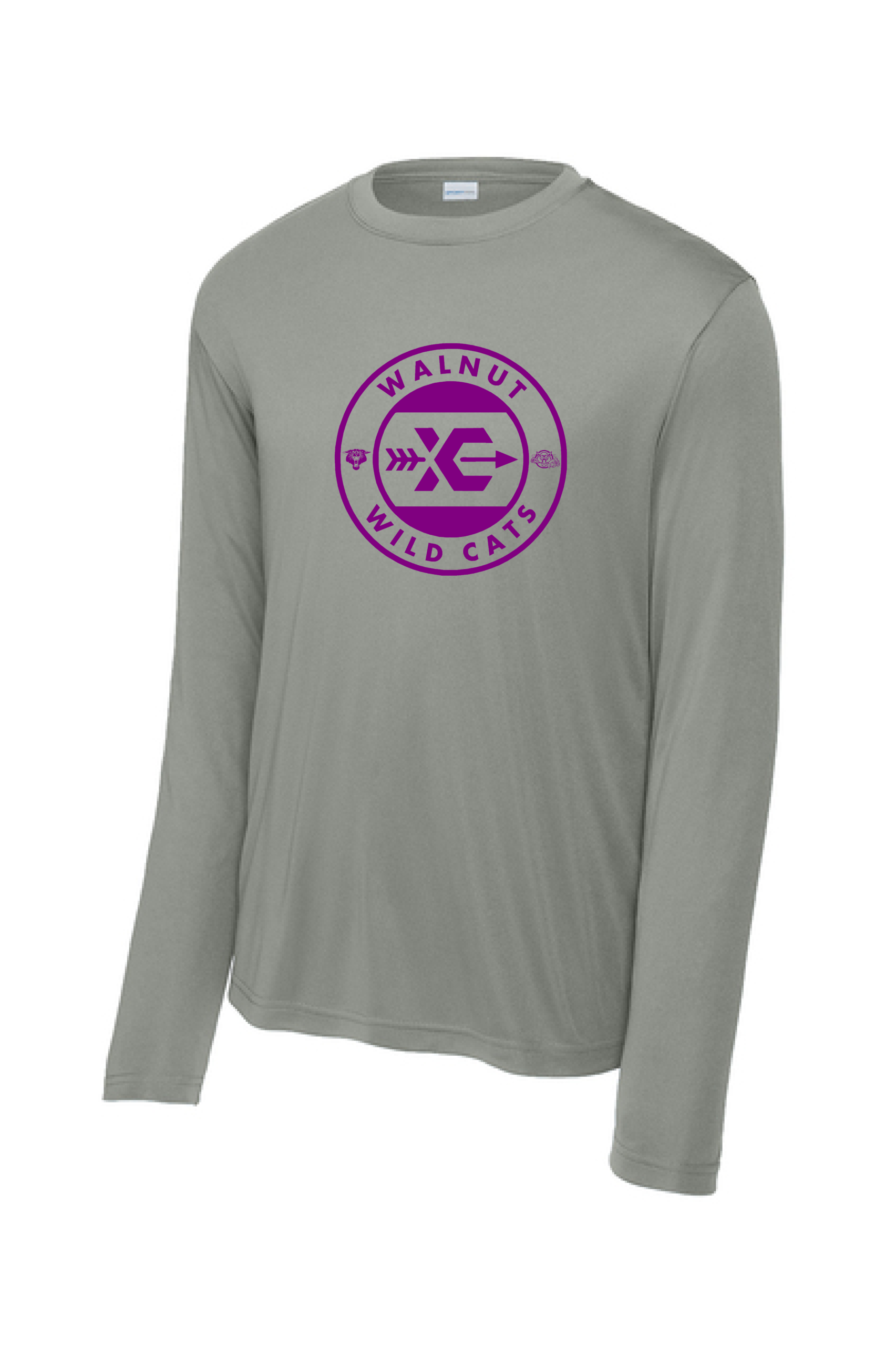 Walnut Wild Cats XC - Long Sleeve PosiCharge Competitor Tee - Image 13