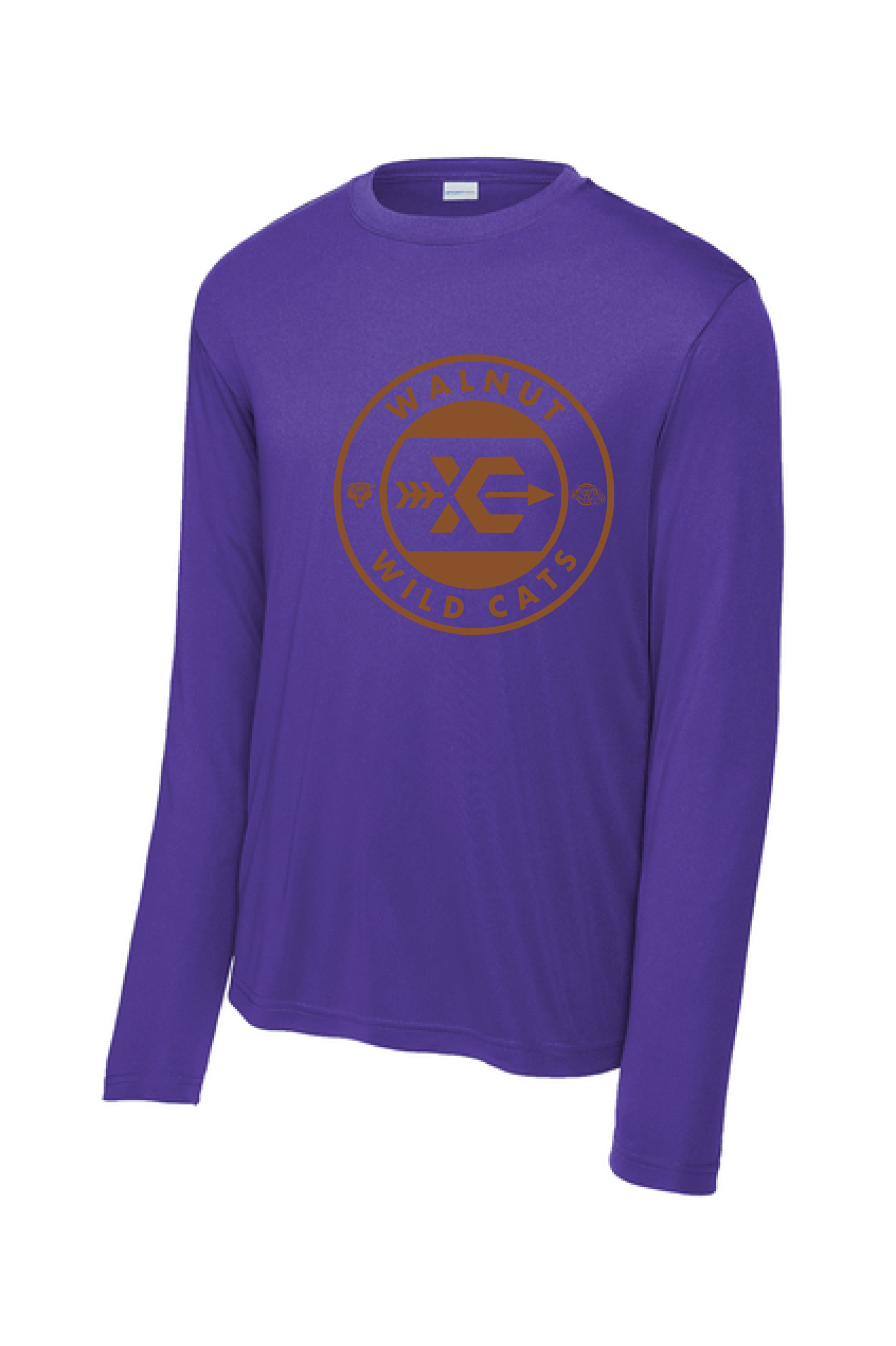 Walnut Wild Cats XC - Long Sleeve PosiCharge Competitor Tee - Image 6