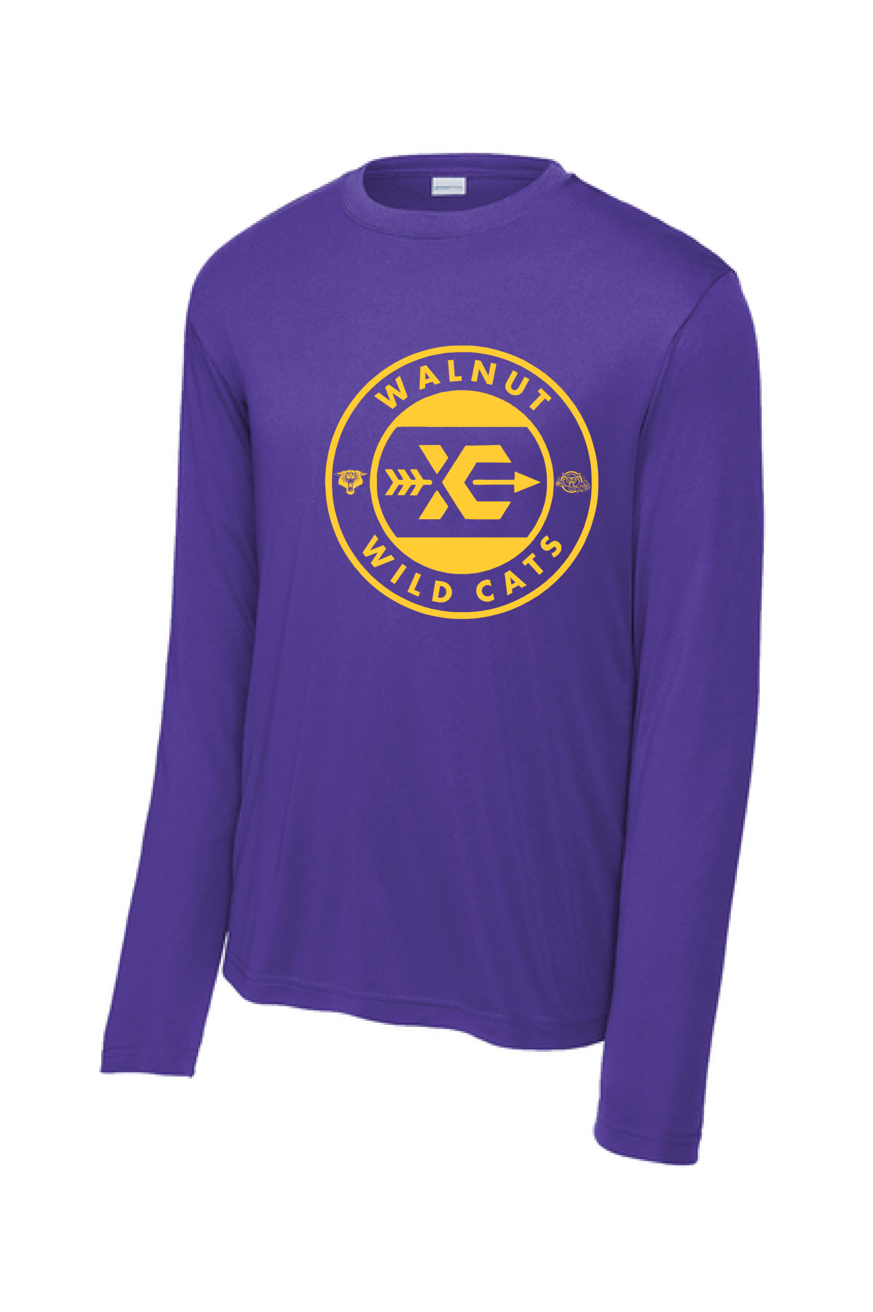 Walnut Wild Cats XC - Long Sleeve PosiCharge Competitor Tee - Image 11