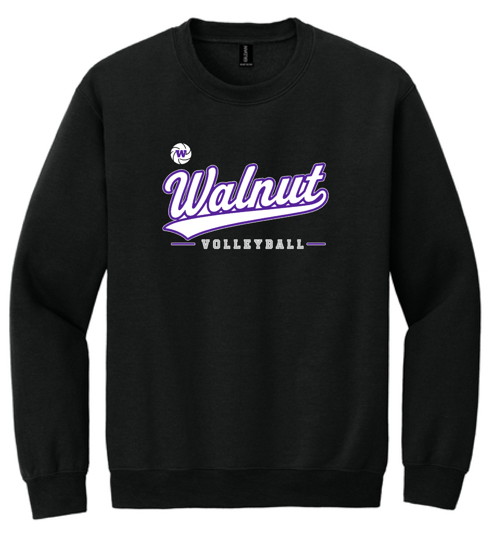 Walnut Volleyball – Gildan Heavy Blend Crewneck Sweatshirt