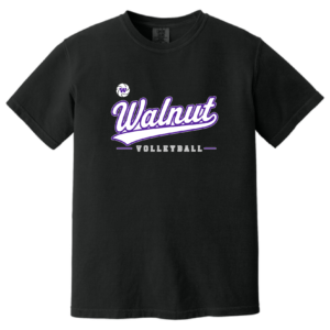 Walnut Volleyball - Comfort Colors Heavyweight Ring Spun Tee