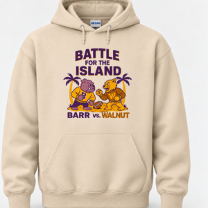 2026 BATTLE FOR THE ISLAND BARR vs. WALNUT - Heavy Blend Hooded Sweatshirt
